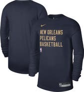 Nike Unisex Nike Navy New Orleans Pelicans 2023/24 Legend On-Court Practice Long Sleeve T-Shirt