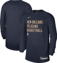 Nike Unisex Nike Navy New Orleans Pelicans 2023/24 Legend On-Court Practice Long Sleeve T-Shirt