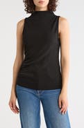 DR2 by Daniel Rainn Textured Boat Neck Sleeveless Top