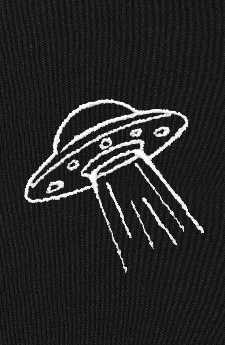 Dalix UFO Hoodie, Alternate, color, Black