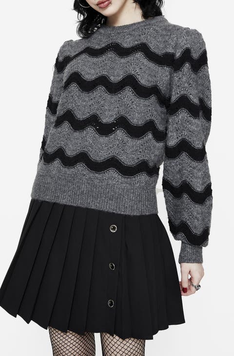 Nave Stripe Knit Sweater