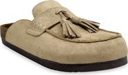 SHUSHOP Terry Faux Suede Clog