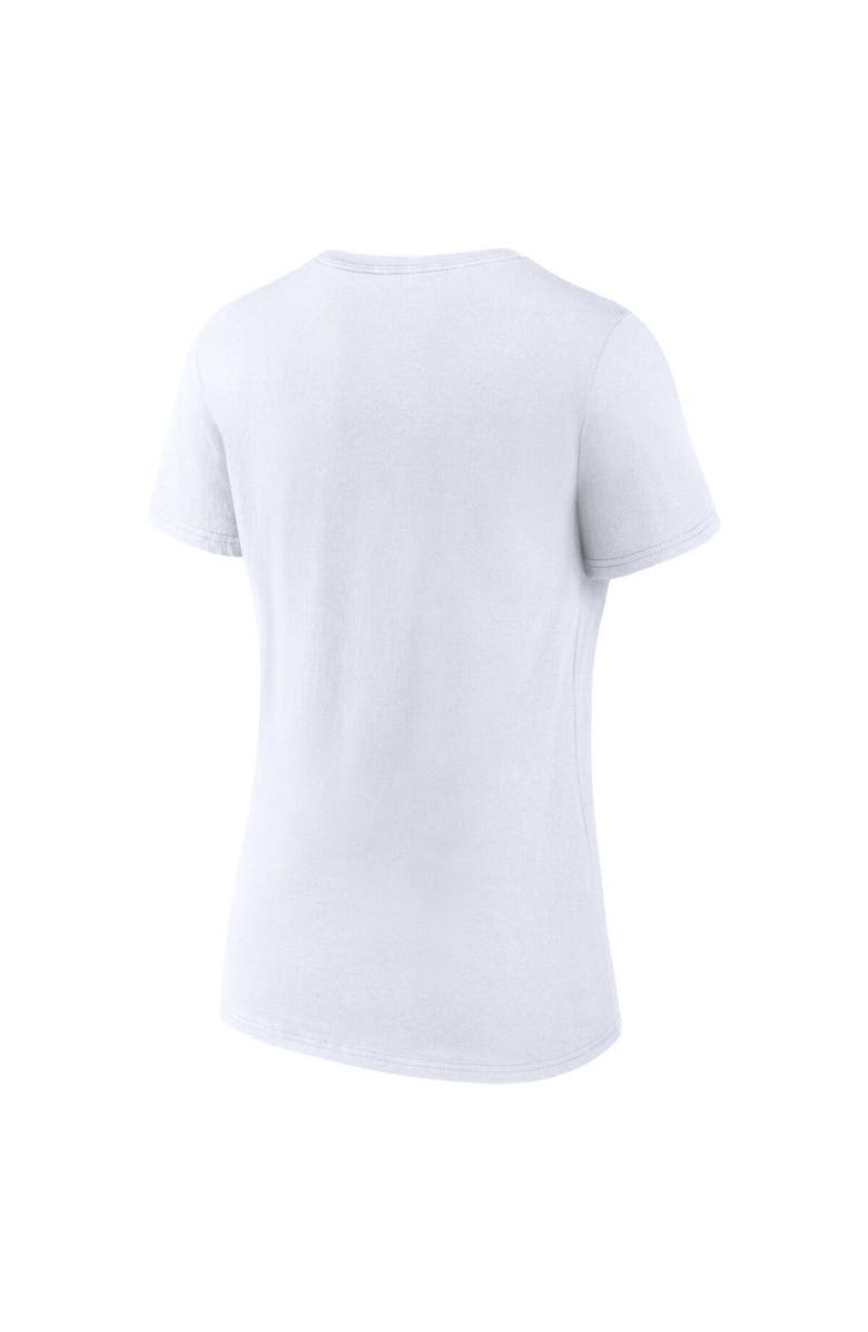 FANATICS Women's Fanatics Branded White Miami Heat 2023 Eastern Conference Champions Locker Room Plus Size V-Neck T-Shirt, Alternate, color, 