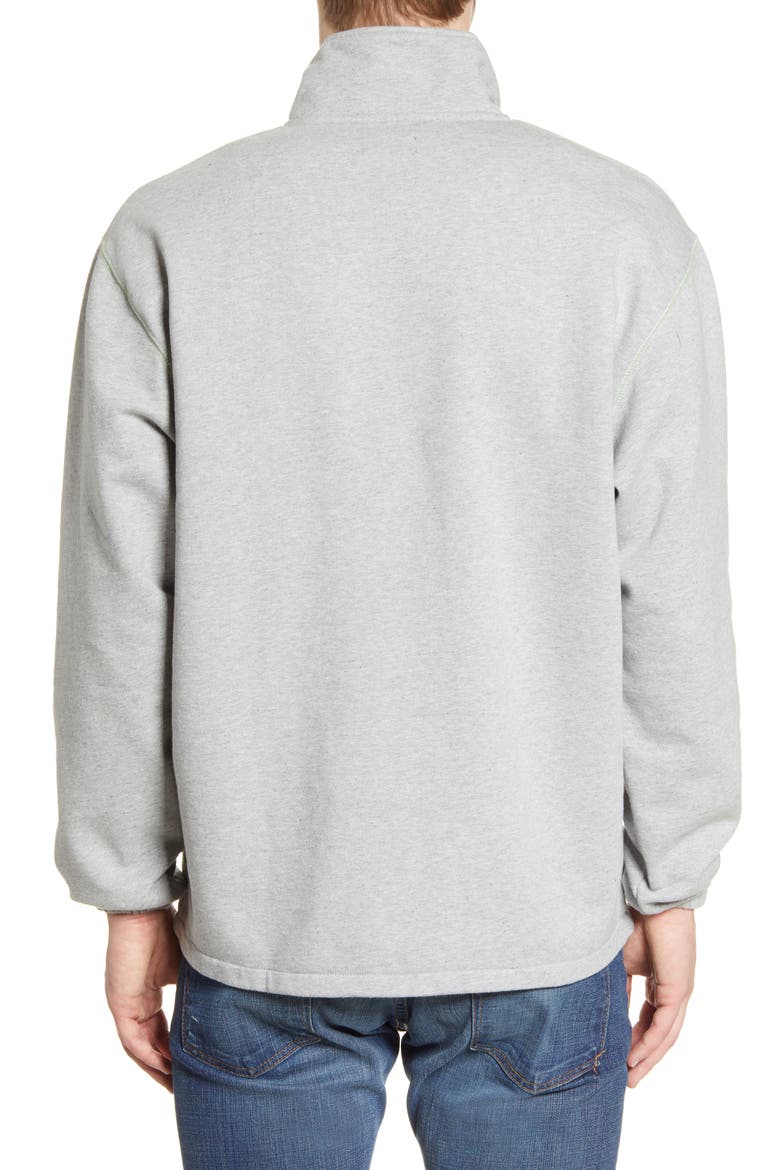 Levi's® Skate Quarter Zip Sweatshirt, Alternate, color, ROLLERSKATE GREY HEATHER
