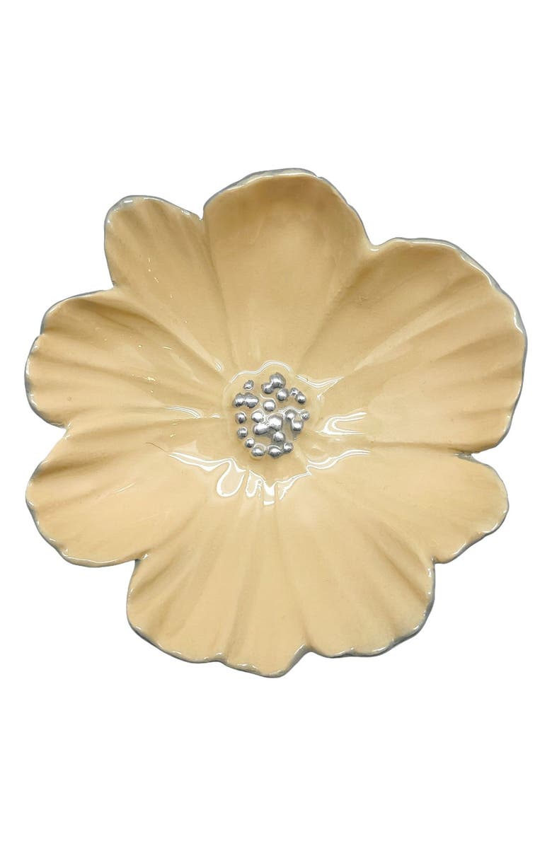 Mariposa Cosmos Yellow Dip Dish, Alternate, color, Yellow