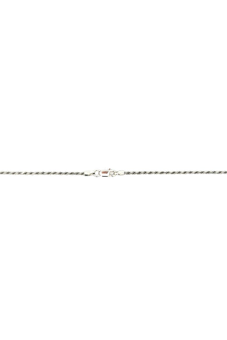 Sterling Silver Rope Chain Necklace, 16-Inch, 1.8 mm, Alternate, color, Silver