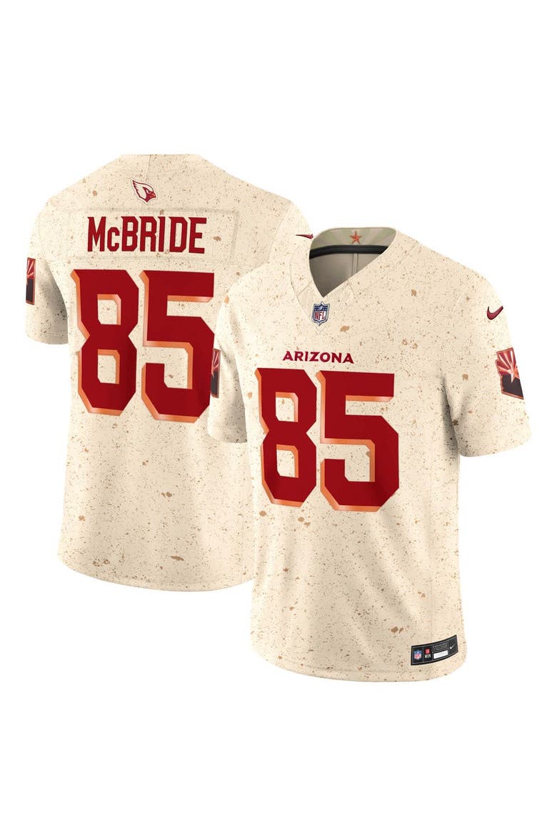 Men's Nike Trey McBride Natural Arizona Cardinals 2025 Rivalries Collection Limited Jersey, Main, color, Natural