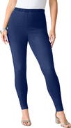 Roaman's Plus Size Comfort Stretch Slim Leg Jean