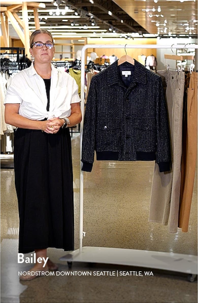 Packer Tweed Button-Up Jacket, sales video thumbnail