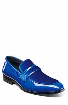 Stacy Adams Spratley Patent & Velour Loafer