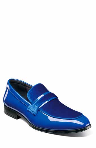 Stacy Adams Spratley Patent & Velour Loafer