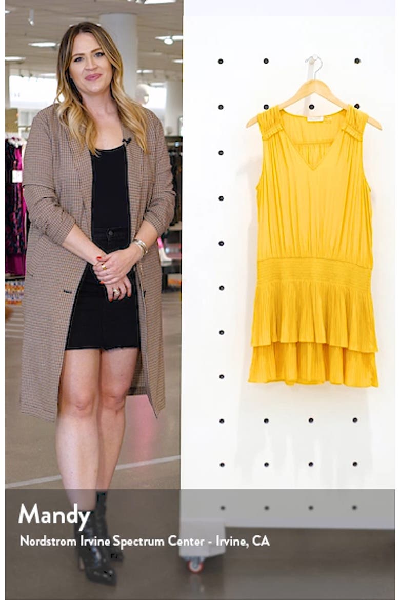 Catilin Tiered Ruffle Sleeveless Minidress video