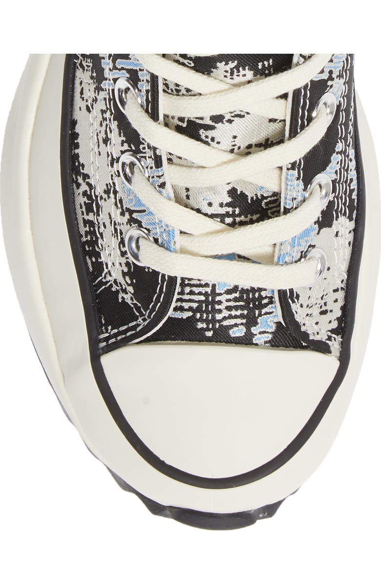 Converse Chuck Taylor<sup>®</sup> All Star<sup>®</sup> Run Star Hike Floral High Top Platform Sneaker, Alternate, color,