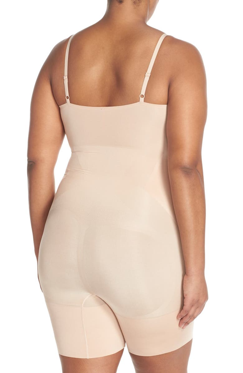 SPANX<sup>®</sup> OnCore Mid-Thigh Bodysuit, Alternate, color, 