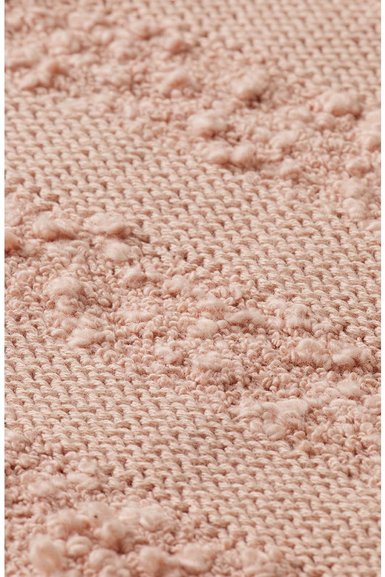 Bouclé Stripe Cotton Blend Sweater Vest, Alternate, color, ROSE DUST