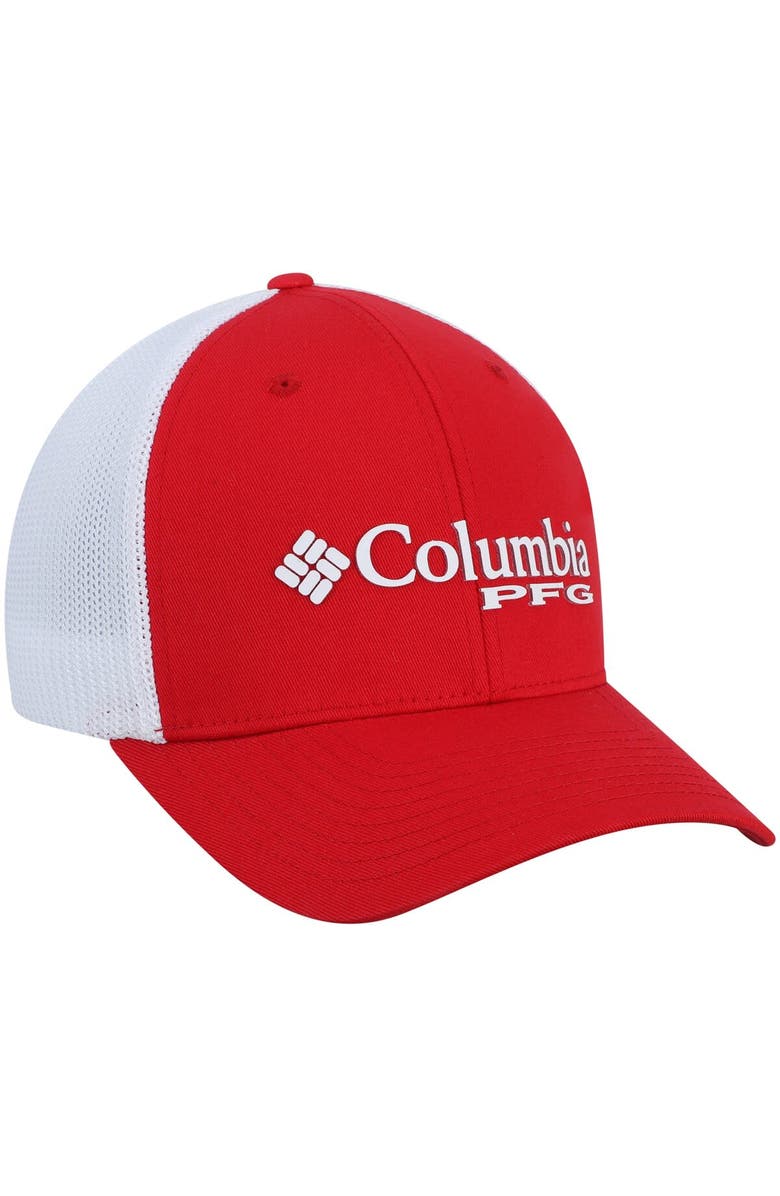 Columbia Men's Columbia Scarlet Nebraska Huskers Collegiate PFG Flex Hat, Alternate, color, Red
