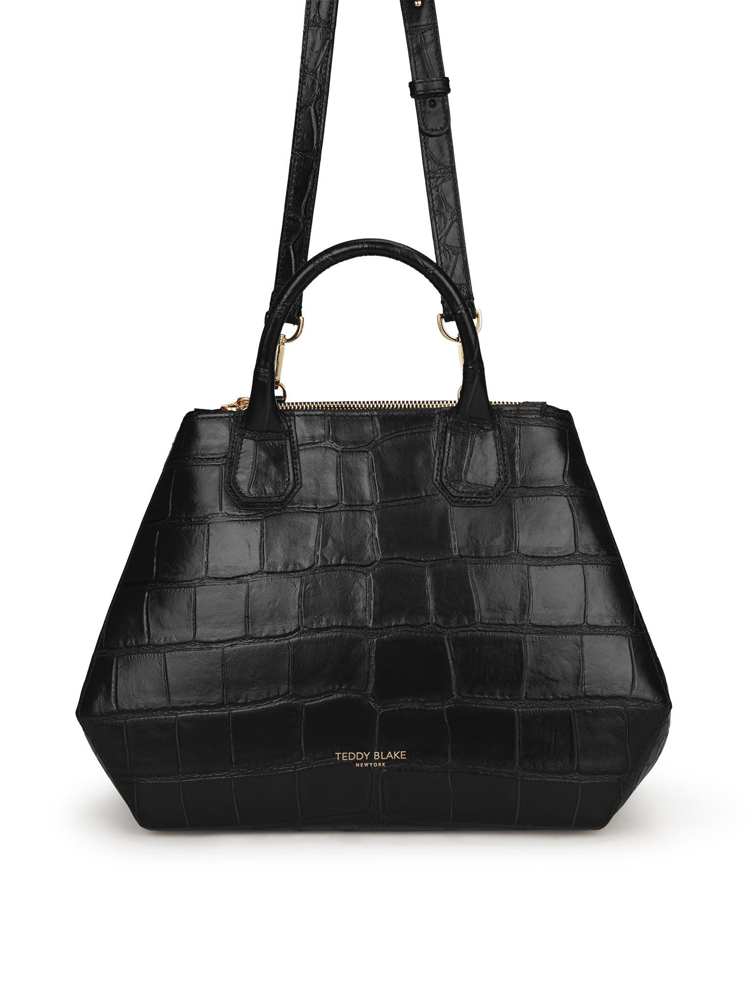 Teddy Blake Vera Croco 14", Alternate, color, Black/Red