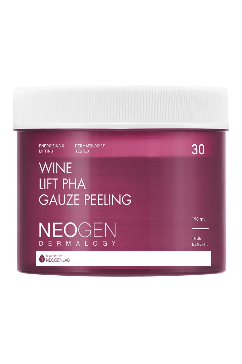 WINE LIFT PHA GUAZE PEELING, Main, color, NO COLOR