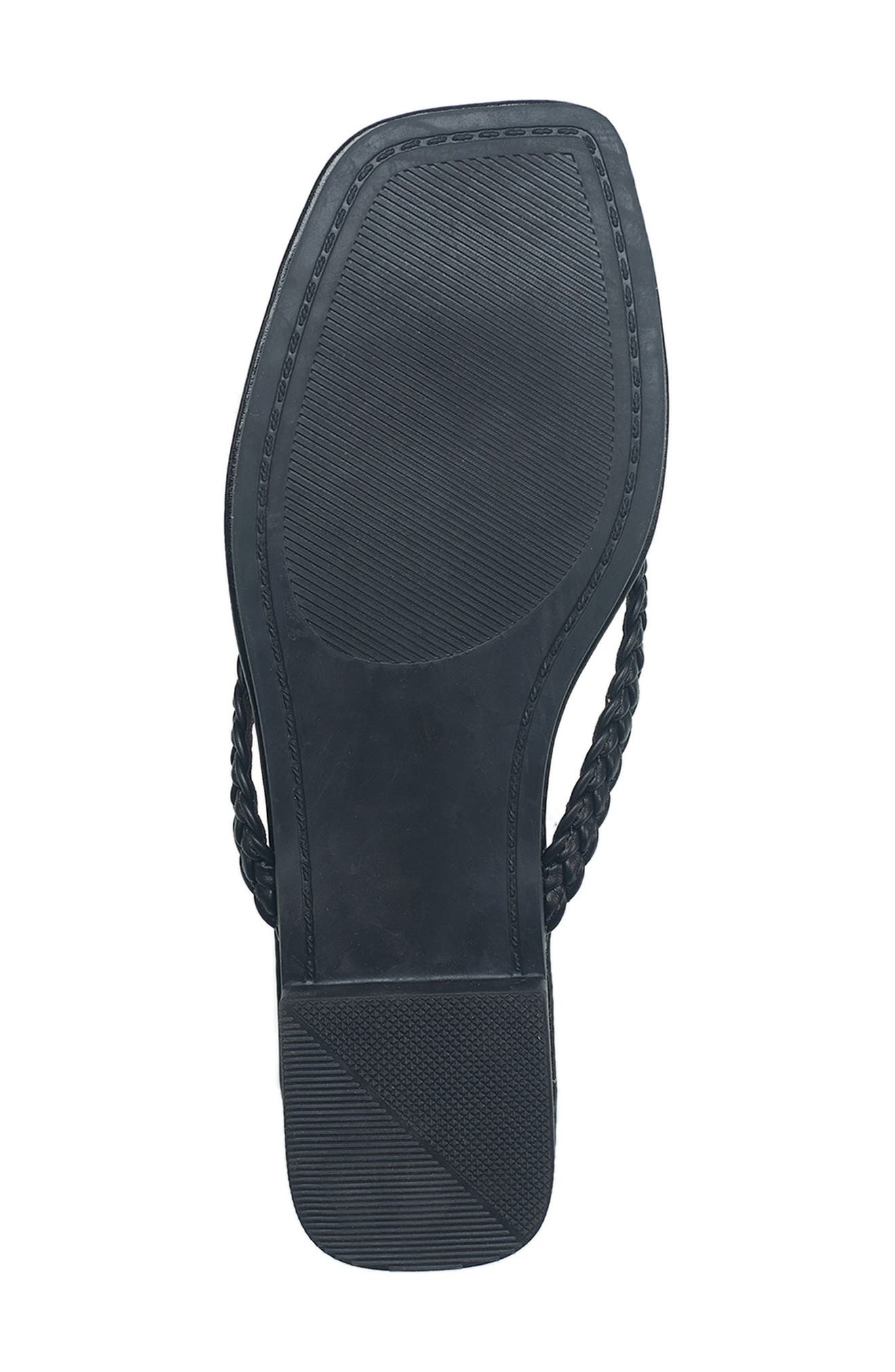 French Connection Louvre Flip Flop Sandal, Alternate, color, Black