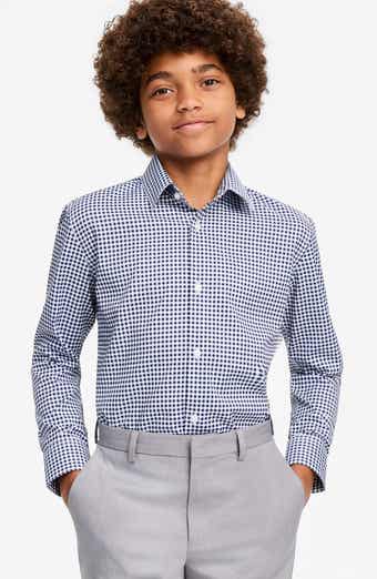 Kids' Check Dress Shirt