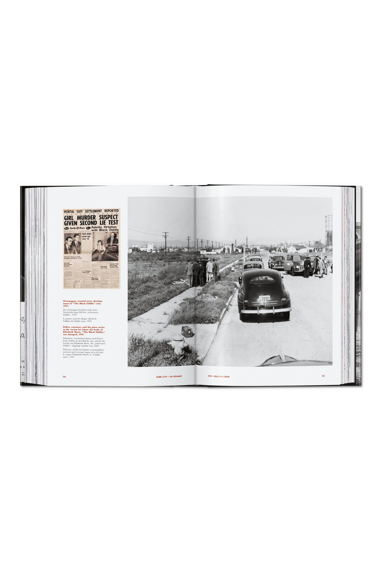 Dark City The Real Los Angeles Noir Book, Alternate, color, Black