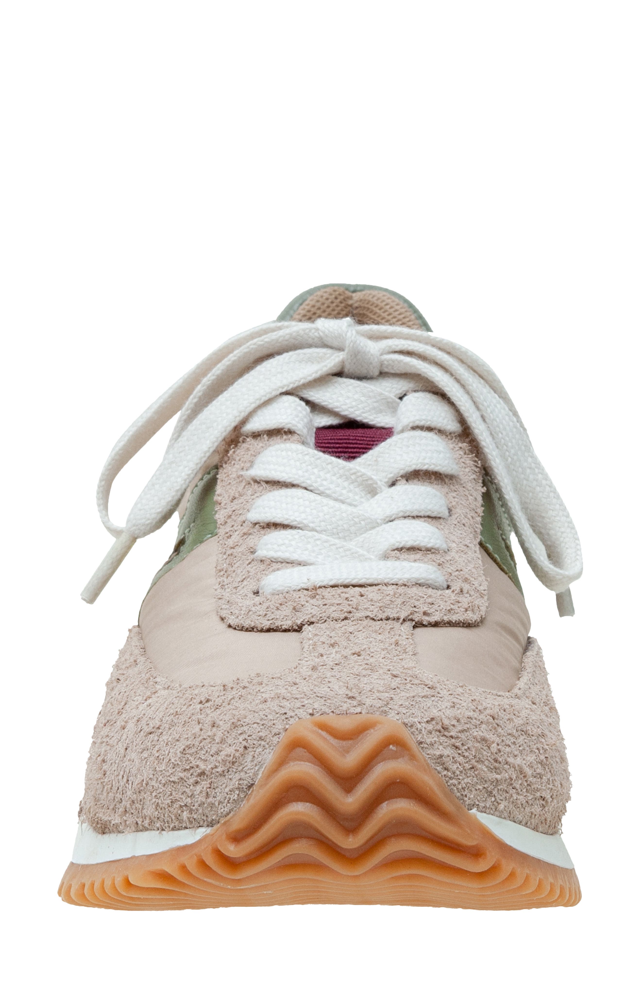 Kaisa Sneaker, Alternate, color, PUTTY/ JADE