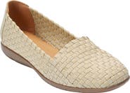 Comfortview The Bethany Stretch Woven Slip On Flat