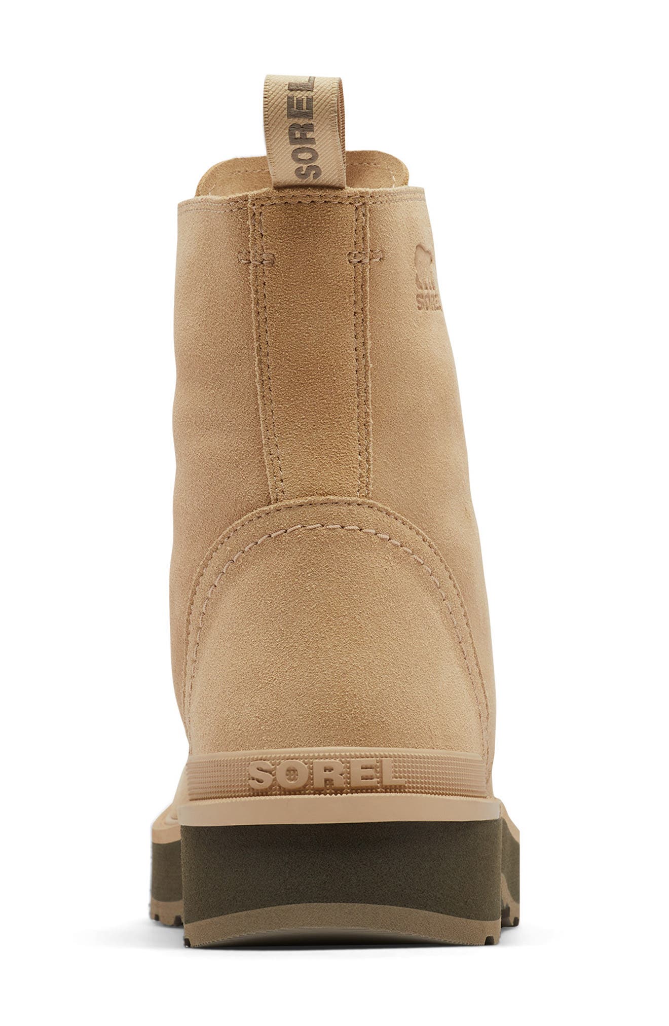 SOREL Hi-Line Waterproof Lace-Up Boot, Alternate, color, Canoe/ Major