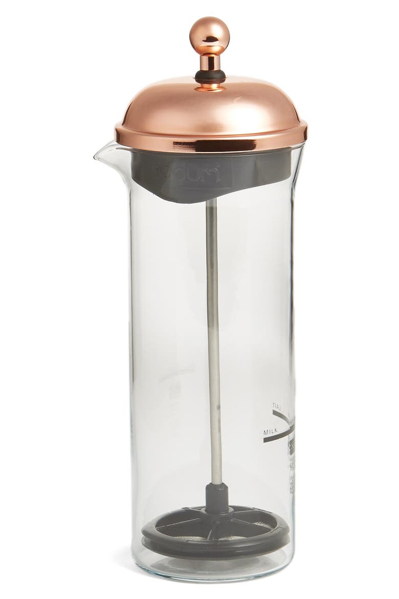 'Chambord' 5-oz. Milk Frother, Main, color, METALLIC RUST/ COPPER