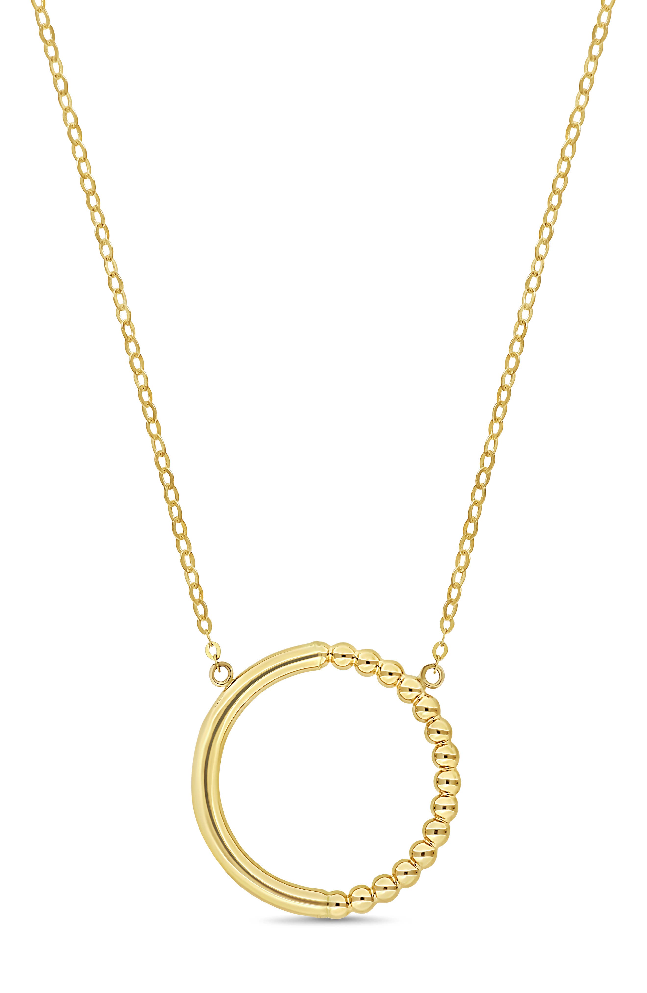 14K Gold Pendant Necklace