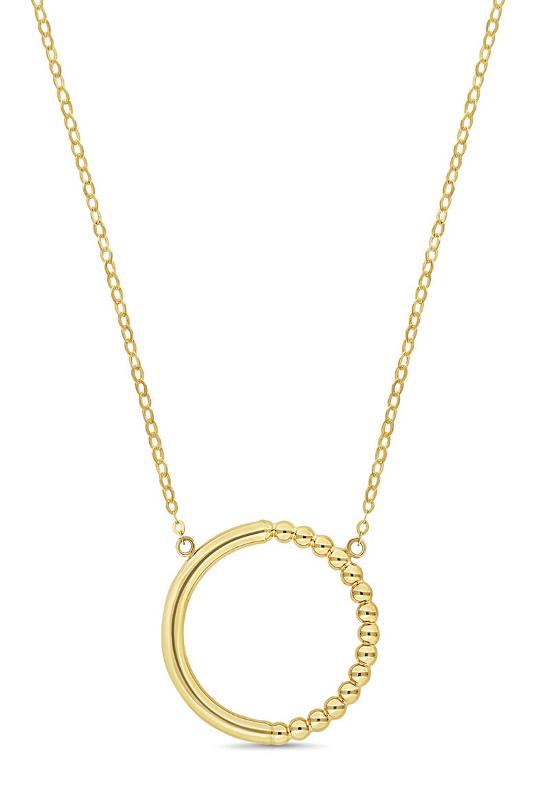 14K Gold Pendant Necklace, Main, color, 14K YELLOW GOLD