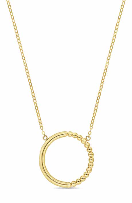 14K Gold Pendant Necklace