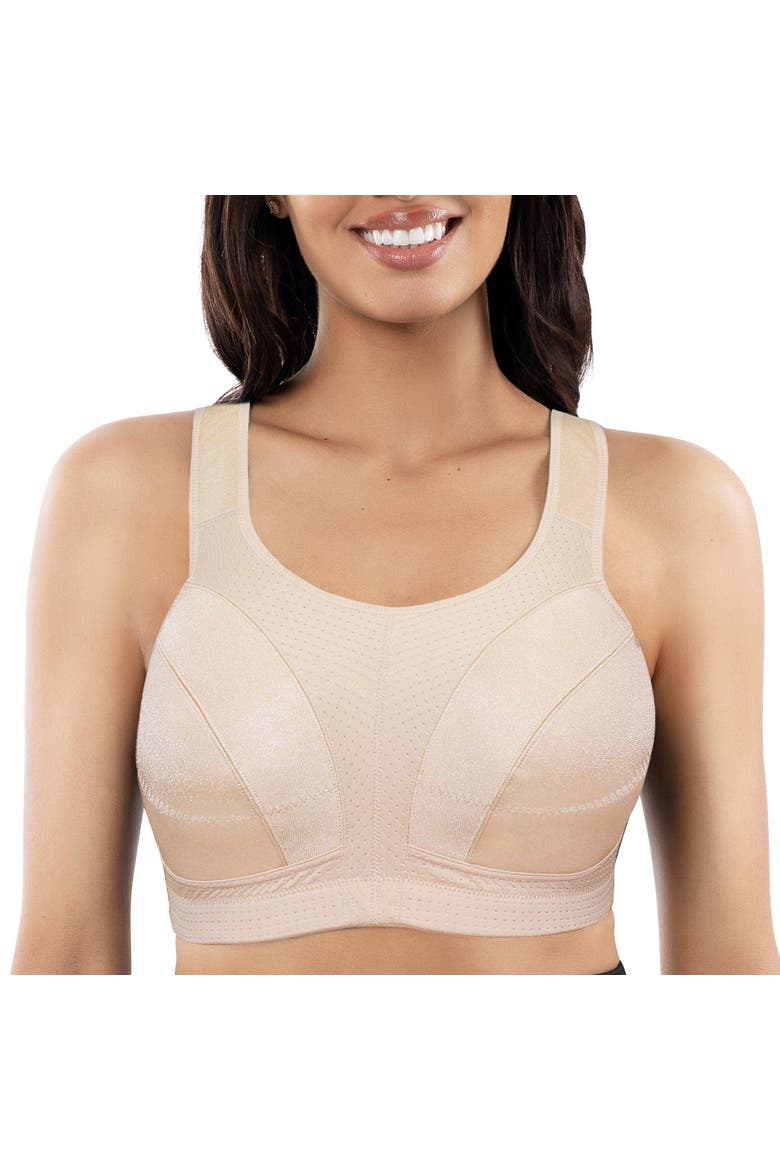 Active Wire-Free Unlined Sports Bra, Main, color, Bare