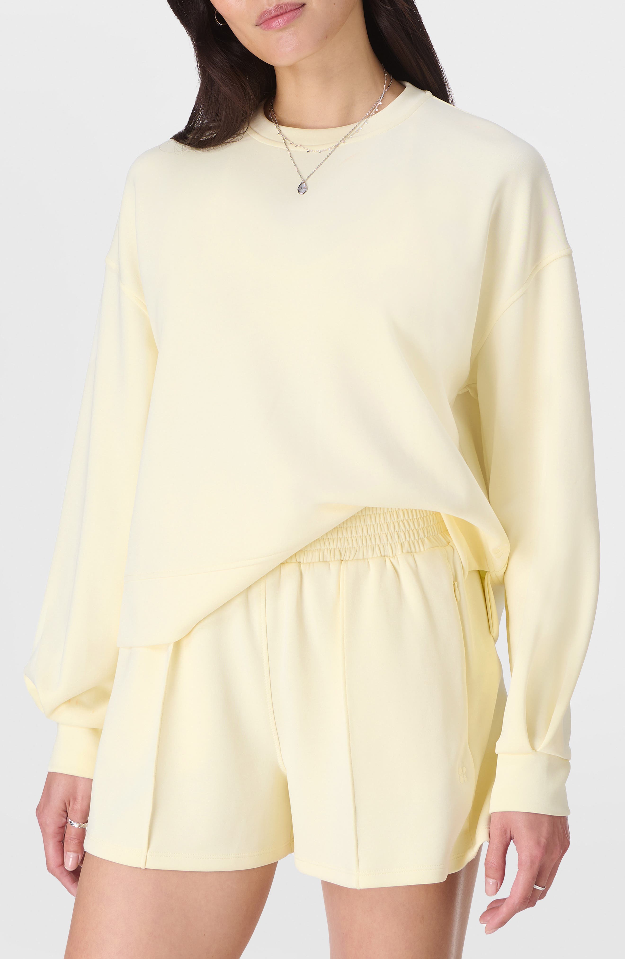 Sweaty Betty Sand Wash Cloud Sweatshirt