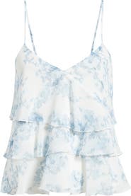 Open Edit Ruffle Tiered Camisole