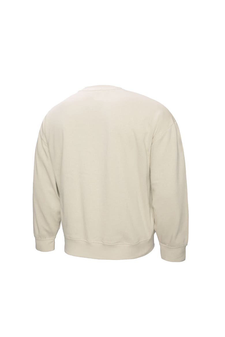 Women's Mitchell & Ness Cream Green Bay Packers Shooting Stars Pullover Sweatshirt, Alternate, color, Cream