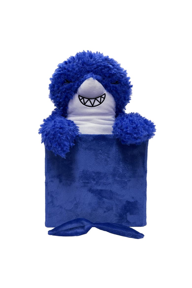 Adorable Storables Shark Blue & White 8 Inches Ages 1+, Alternate, color, Multicolored