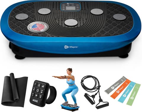 Rumblex Plus 4D Vibration Plate Machine Exercise Machine with Triple Motors for Recovery and Fat Burn