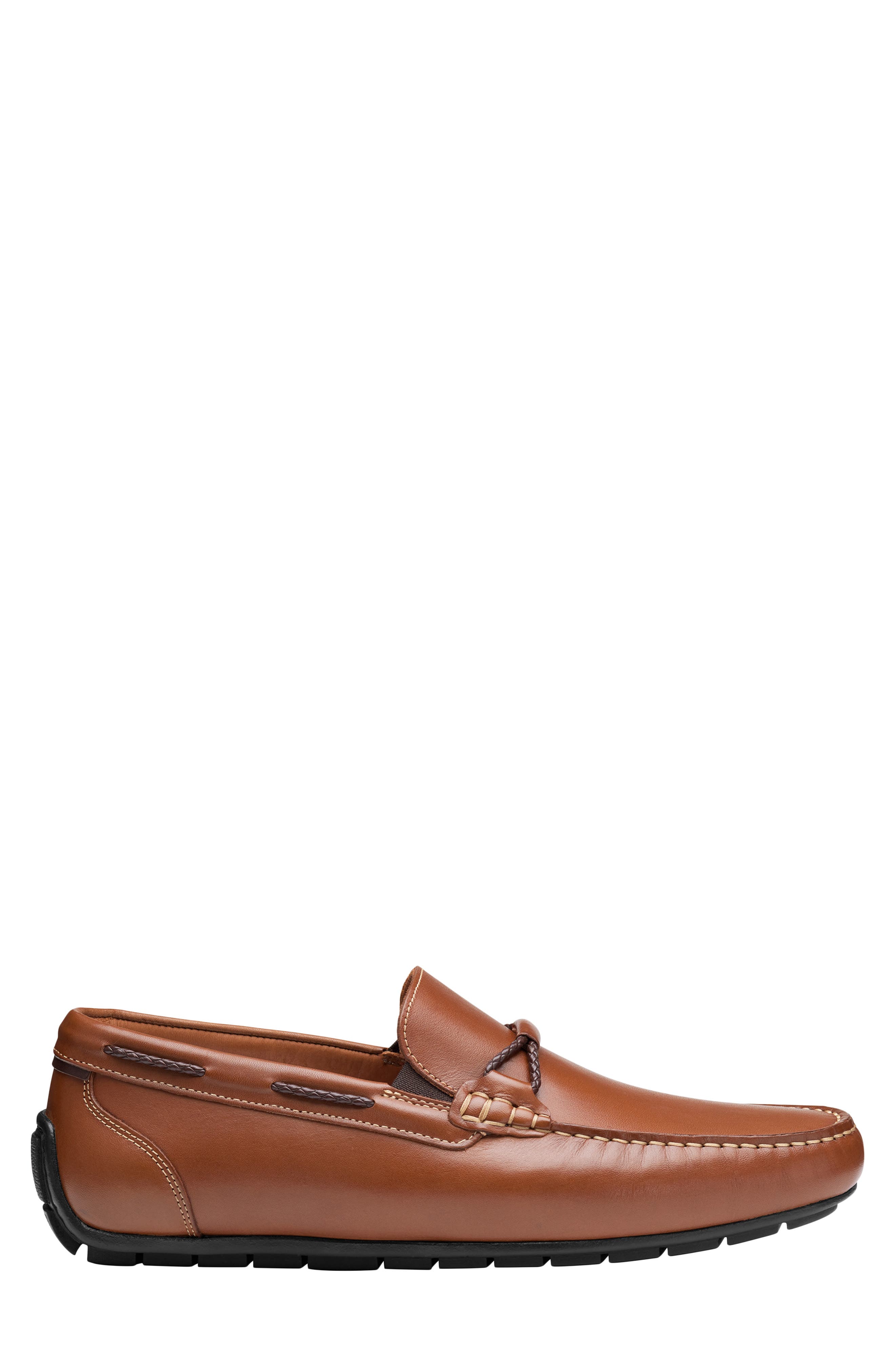 Johnston & Murphy Beck Driving Loafer, Alternate, color, Tan Full Grain