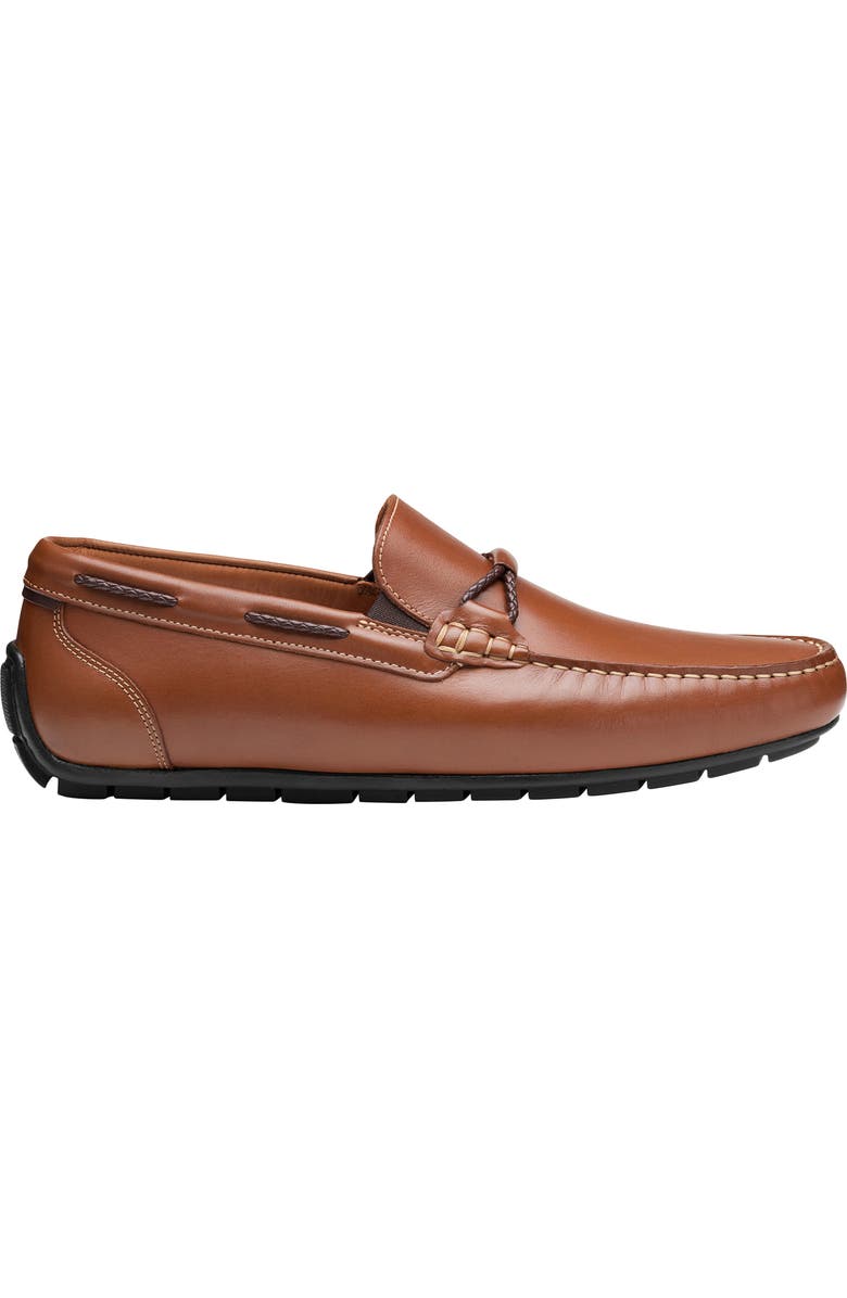 Johnston & Murphy Beck Driving Loafer, Alternate, color, Tan Full Grain