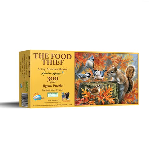 The Food Thief 300 piece Jigsaw Puzzle for Adults