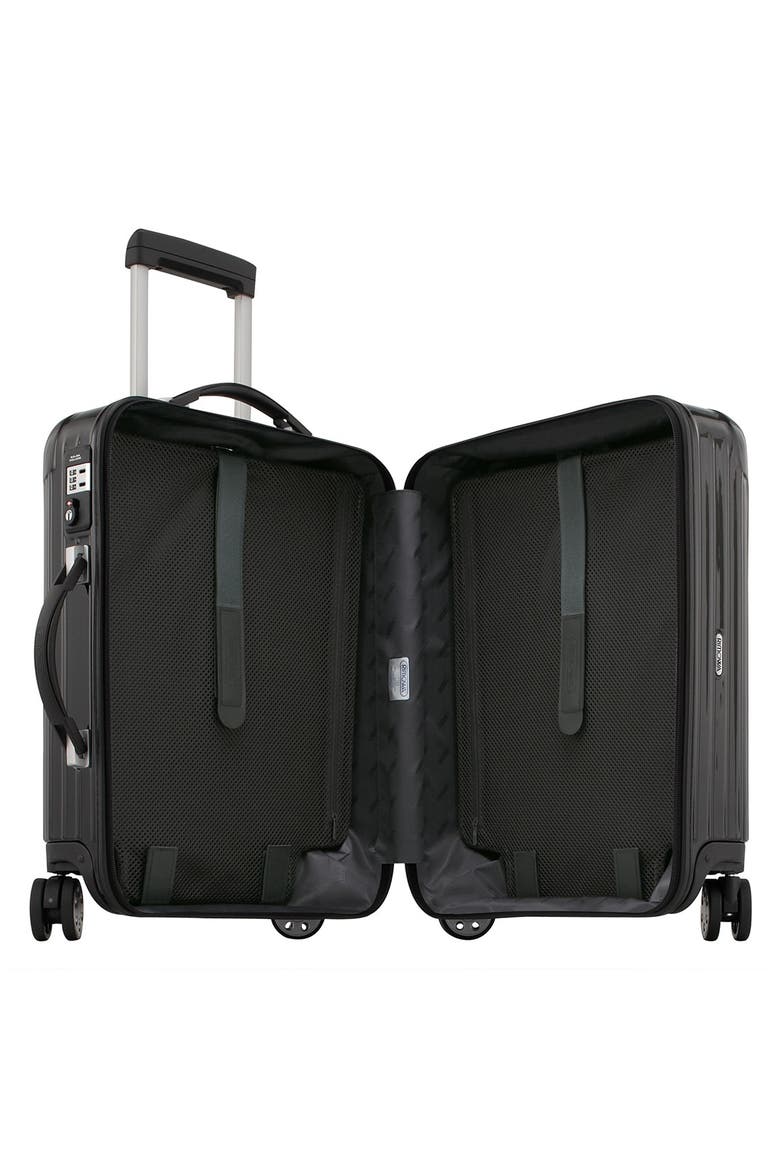 Salsa Deluxe 22-Inch Cabin Multiwheel® Carry-On, Alternate, color, BLACK
