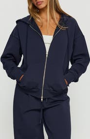 Princess Polly All Day Cotton Zip Hoodie