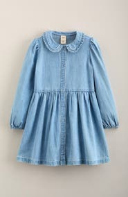 Tucker + Tate Kids' Ruffle Collar Cotton Dress