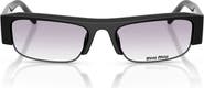 Miu Miu 54mm Rectangular Sunglasses