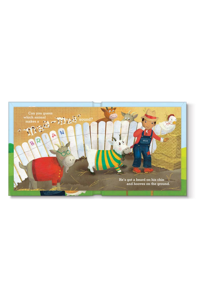 I See Me! 'Farm Friends' Personalized Book, Alternate, color, Blue