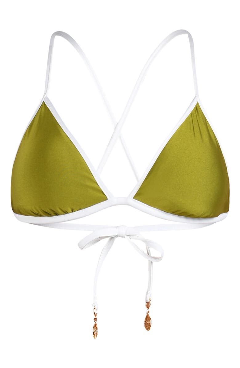 Sunshine 79 Trip Around Reversible Bikini Top, Alternate, color, Black