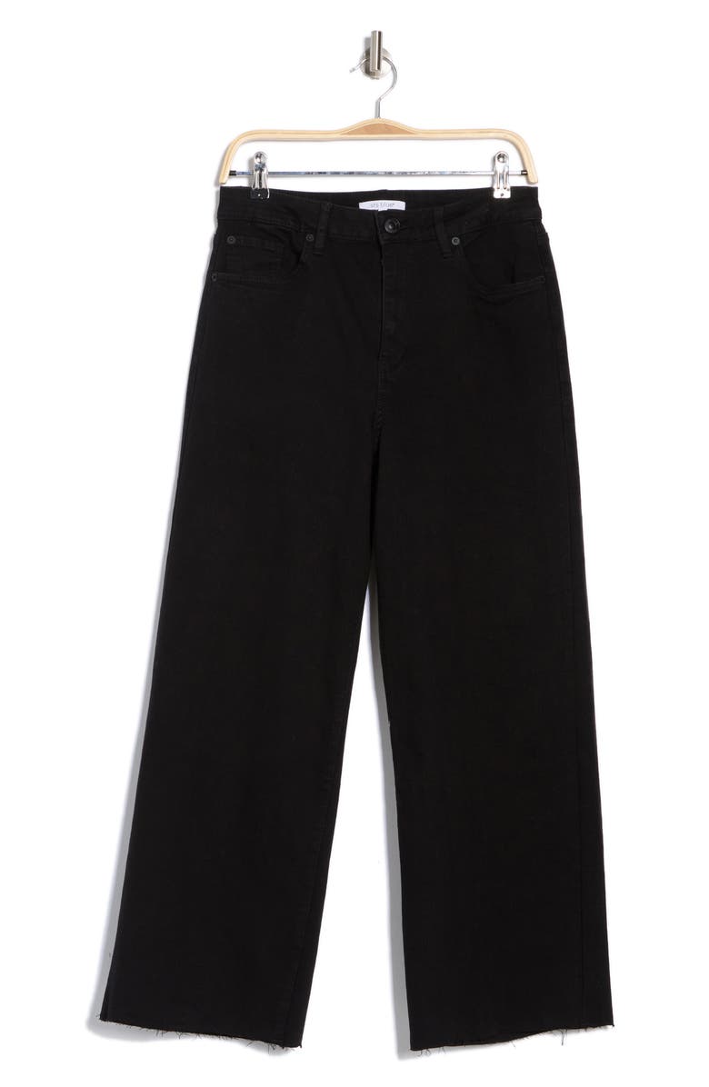 STS Blue Sabrina Ultra High Waist Slouch Wide Leg Jeans, Alternate, color, Black