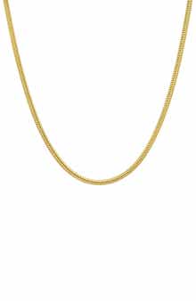 Sterling Silver Snake Chain Necklace