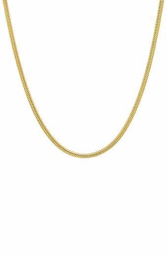 Sterling Silver Snake Chain Necklace